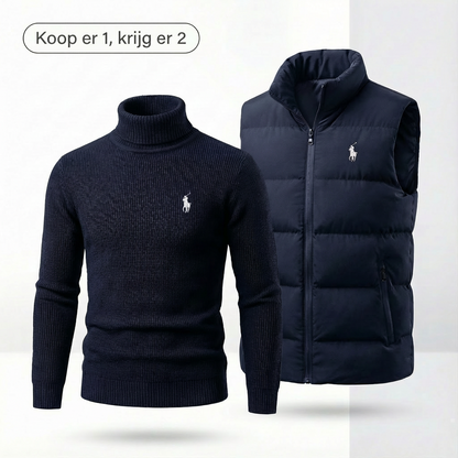 Gilet + Trui Gratis Ralph Lauren (UITVERKOOP)
