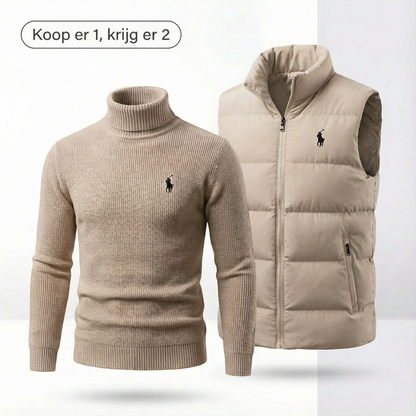 Gilet + Trui Gratis Ralph Lauren (UITVERKOOP)